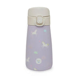 Little IA Unicorn Stainless Steel Water Bottle 350 ML - Purple