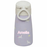 Little IA Unicorn Stainless Steel Water Bottle 350 ML - Purple