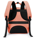 Little Story 2-In-1 Diaper Bag with Sanitizer Bottle Keychain & Stroller Hooks - Pink