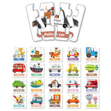 Little Story 20-In-1 Matching Puzzle - Transport