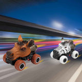 Little Story Kids Toy 2 Channel Horse Car With Remote Control - Red