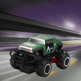 Little Story Kids Toy 2 Channel Military Car With Remote Control - Green