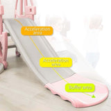 Little Story 3-In-1 Swing With Slide - Pink