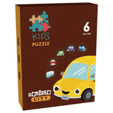 Little Story 6-In-1 Matching Puzzle - Car