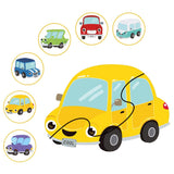 Little Story 6-In-1 Matching Puzzle - Car