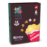 Little Story 6-In-1 Matching Puzzle - Snacks