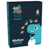 Little Story 6-In-1 Matching Puzzle - Dinosaurs