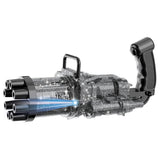 Little Story 8 Holes Bubble Machine Kids Gun - Shiny Black