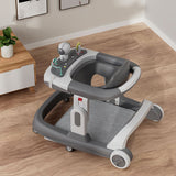 Little Story Adjustable And Interactive Baby Walker - Grey