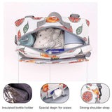 Little Story Fruity Baby Diaper Changing Clutch Kit - White