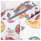 Little Story Fruity Baby Diaper Changing Clutch Kit - White