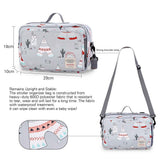 Little Story Polar Bear Baby Diaper Changing Clutch Kit - Grey