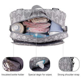 Little Story Melange Baby Diaper Changing Clutch Kit - Grey