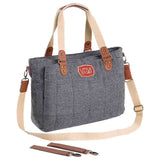 Little Story Bronx Diaper Bag - Grey