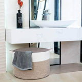 Little Story Cotton Rope Diaper Caddy XL - Ivory