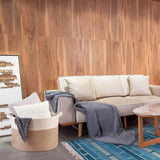 Little Story Cotton Rope Diaper Caddy XL - Ivory