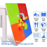 Little Story 4-In-1 Activity And Block Table With 350 Blocks - Xl