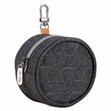 Little Story Quilted Diaper Backpack with Pacifier Bag And Stroller Hooks - Grey