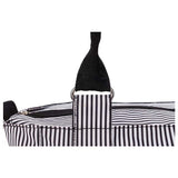 Little Story Diaper Bag Set Of 6 With Hooks - Black