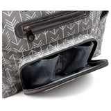 Little Story Diaper Bag Set Of 6 With Hooks - Melange Grey