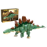 Little Story (Leg Godt) Toy Dinosaurs World Stegosaurus Blocks - 322 Pcs