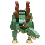 Little Story (Leg Godt) Toy Dinosaurs World Stegosaurus Blocks - 322 Pcs