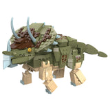 Little Story (Leg Godt) Toy Dinosaurs World Triceratops Blocks - 410 Pcs