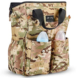 Little Story Elite Diaper Bag with Stroller Hooks & Changing Mat - Camouflage