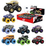 Little Story 4X4 Inertia Toy Car Set - 8Pcs