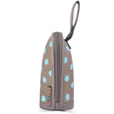 Little Story Insulated Bottle Bag - Polka Brown