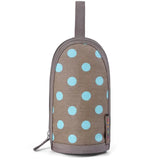 Little Story Insulated Bottle Bag - Polka Brown