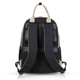 Little Story Colorland Kenzie Pack And Go Baby Travel Diaper Backpack - Black