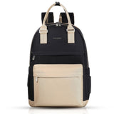 Little Story Colorland Kenzie Pack And Go Baby Travel Diaper Backpack - Black