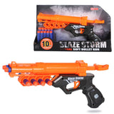 Little Story Kids Manual Bullet Gun With 10Pcs Soft Bullets - Orange