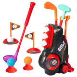 Little Story Kids Golf Kit With Mobility Cart