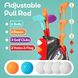 Little Story Kids Golf Kit With Mobility Cart