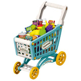 Little Story Market Shopping Cart Toy Set (56Pcs) - Green