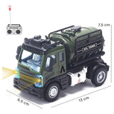 Little Story Kids Toy Military Truck With Remote Control - Green