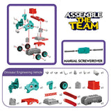 Little Story Kids Toy Mini Dinosaur Truck - Green