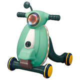 Little Story Baby Walker With Light And Music - Green