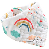 Little Story Unicorn Muslin Bandana Bibs - Set Of 2