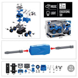 Little Story Kids Toy Police Truck - Blue