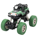 Little Story Kids Toy Pull Back Climbing Jeep - Green