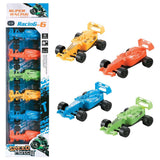 Little Story Kids Toy Pull Back F1 Series Cars - Set Of 6