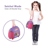 Little Story 3-In-1 Mode Beauty Parlour Toy Set Satchel (21Pcs) - Purple