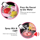 Little Story 4-In-1 Mode Chef Toy Set Luggage Case (41 Pcs) - Pink