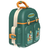 Little Story 3-In-1 Mode Chef Toy Set School Bag (21 Pcs) - Green