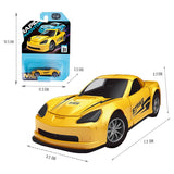 Little Story Slide Die Cast Toy Rapid Car - Multicolor
