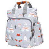 Little Story Styler Diaper Backpack - Polar Bear Grey