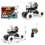 Little Story Kids Toy Tiger Car With Remote Control - White